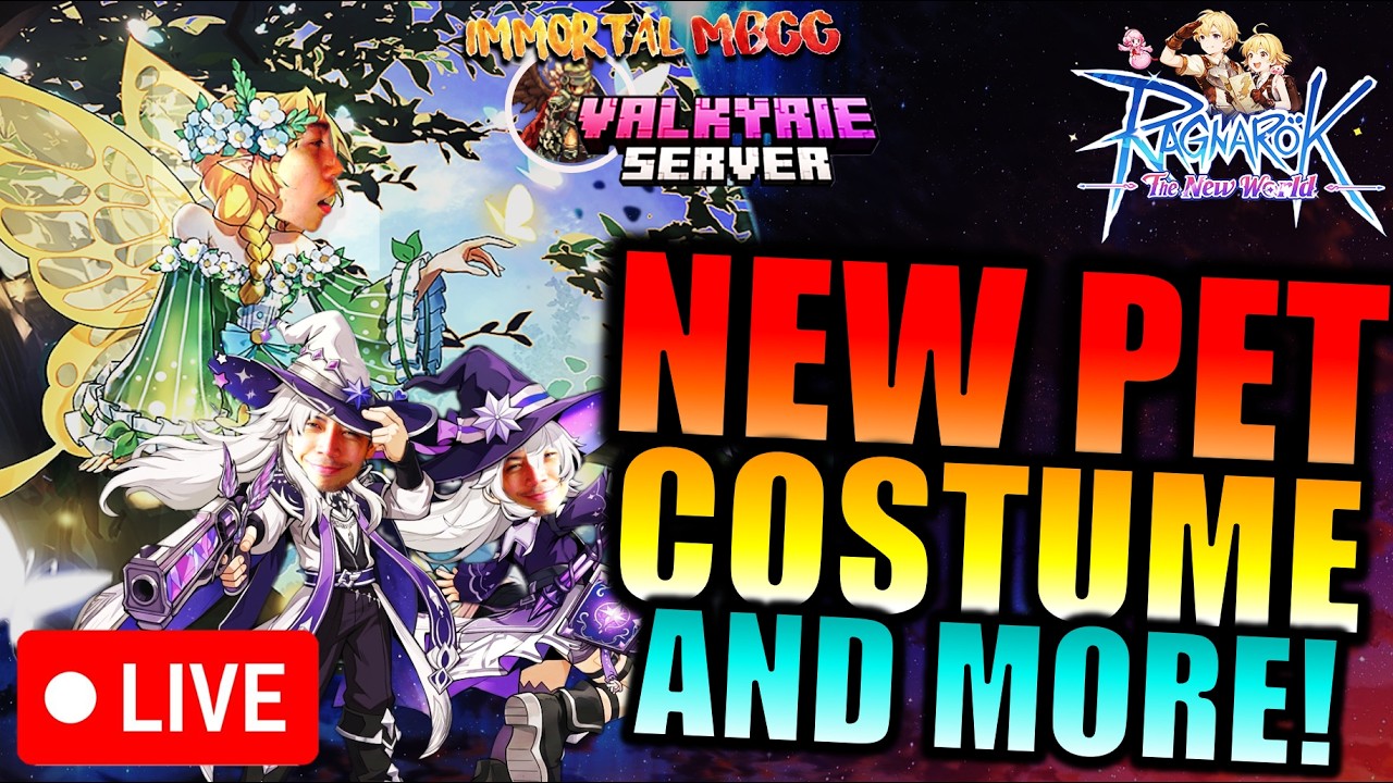 NEW PET IS HERE!! ALSO, DID YOU GET NEW COSTUME?? &ndash; RAGNAROK: THE NEW WORLD