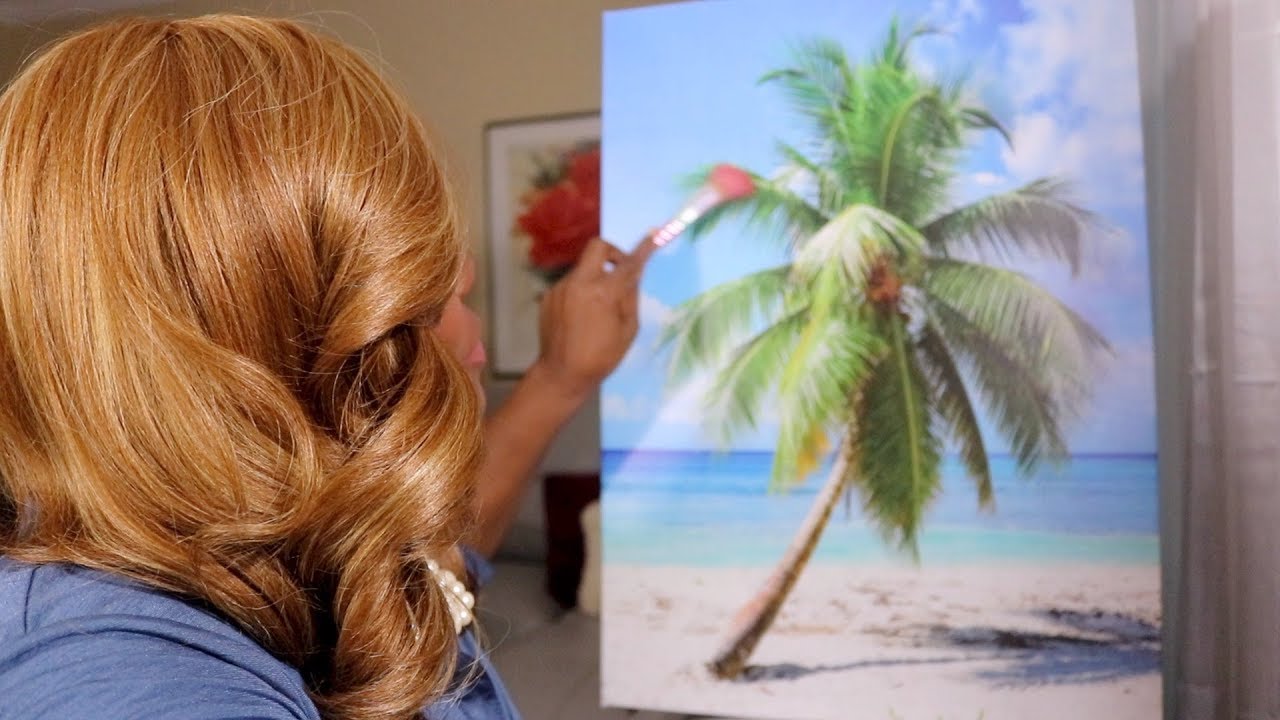 Tracing ASMR Brushing Beautiful Picture To Help You Sleep