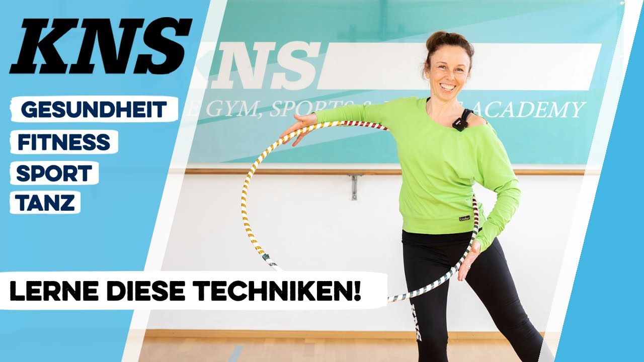 Gymnastik mit Handger&auml;t - Lerne diese beeindruckenden Techniken mit dem Hula Hoop Reifen!