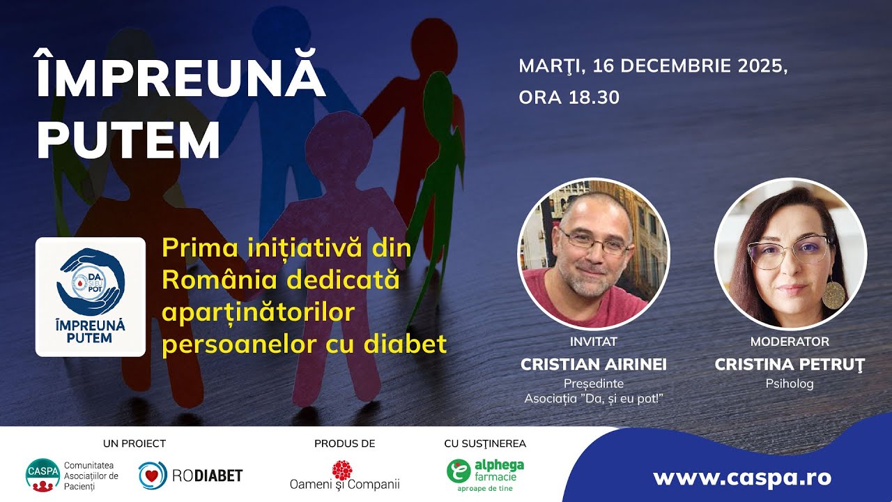 Impreuna Putem: webinar Caspa.ro- 16 decembrie 2025