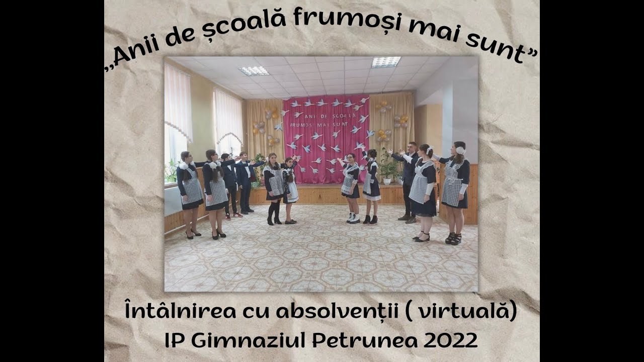 Întâlnirea cu absolvenții, 2022, IP Gimnaziul Petrunea