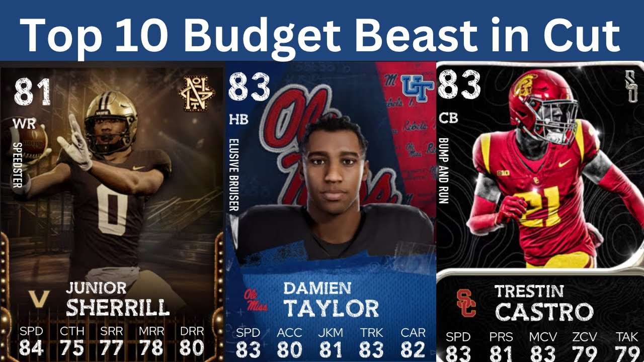 TOP 10 BUDGET BEAST IN COLLEGE FOOTBALL 26