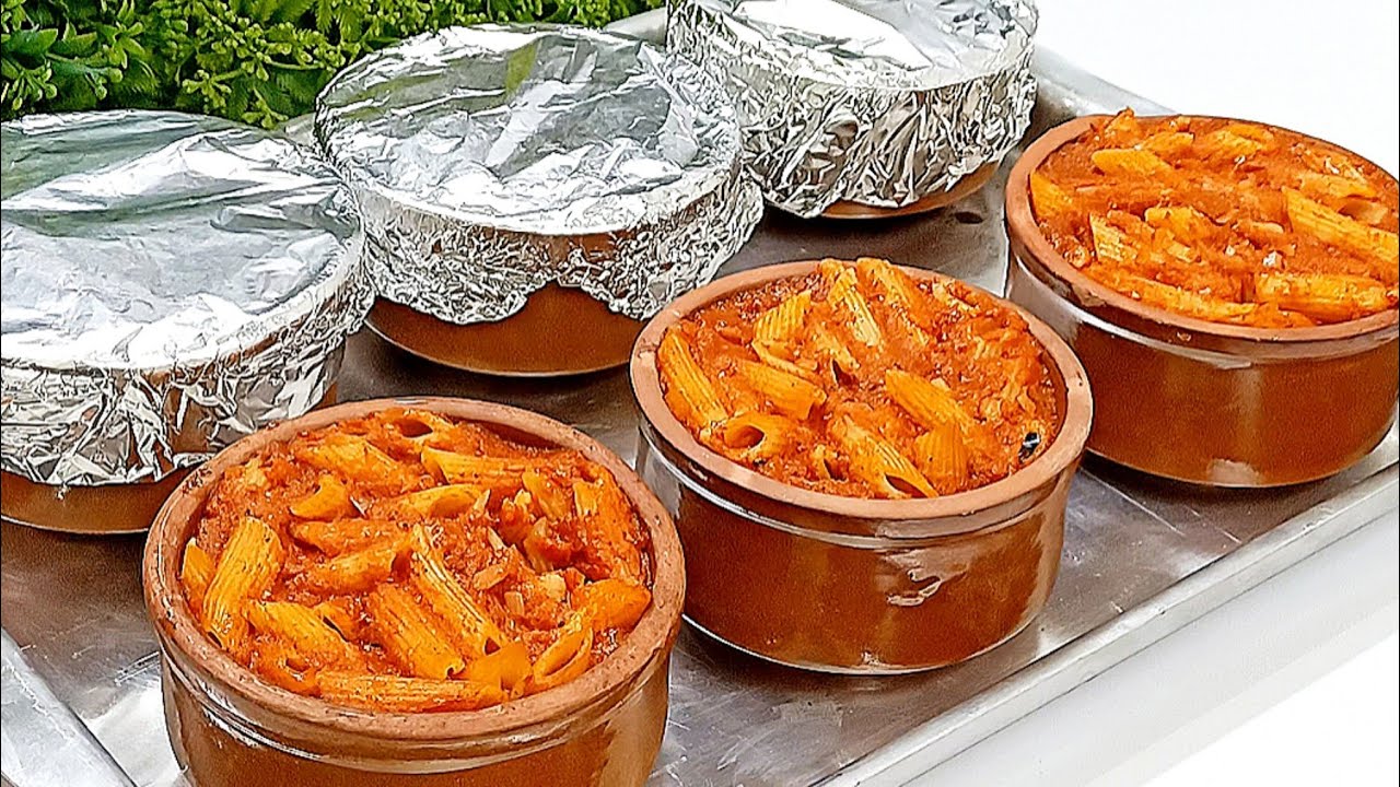 طواجن المكرونه باللحمه المفرومه❗اعمليها لفطار رمضان❗جربيها بالطريقة دي هتنبهري بالنتيجه 