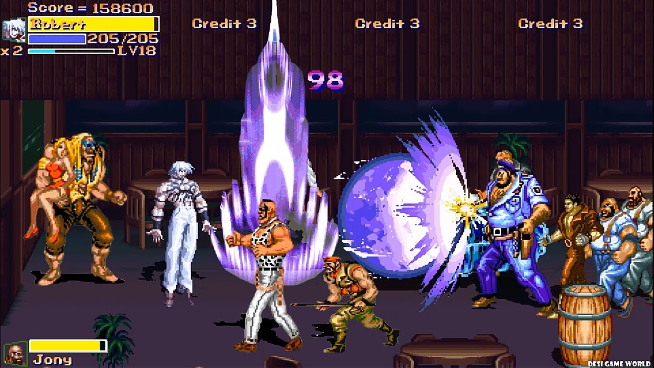 Final Fight Ultimate LNS V 0.4 OpenBor Orochi Hack Gameplay