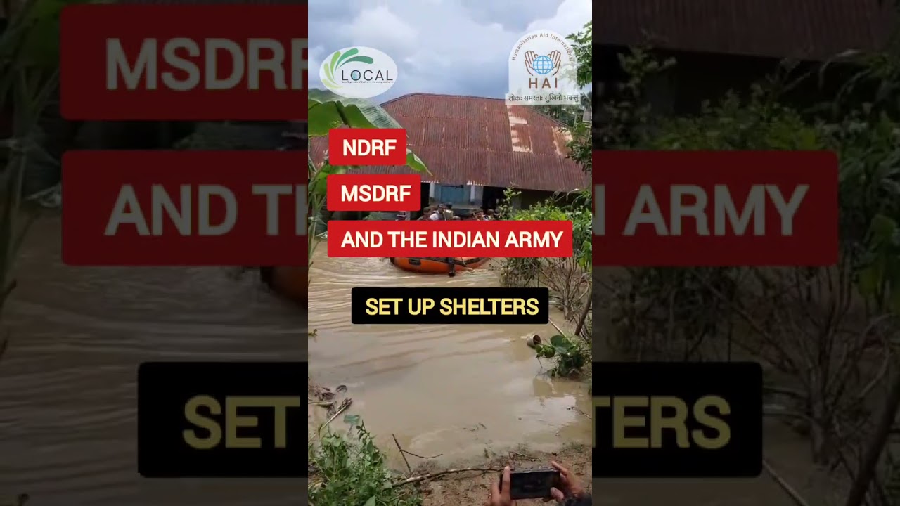 Manipur Floods disrupt endangers lives. n