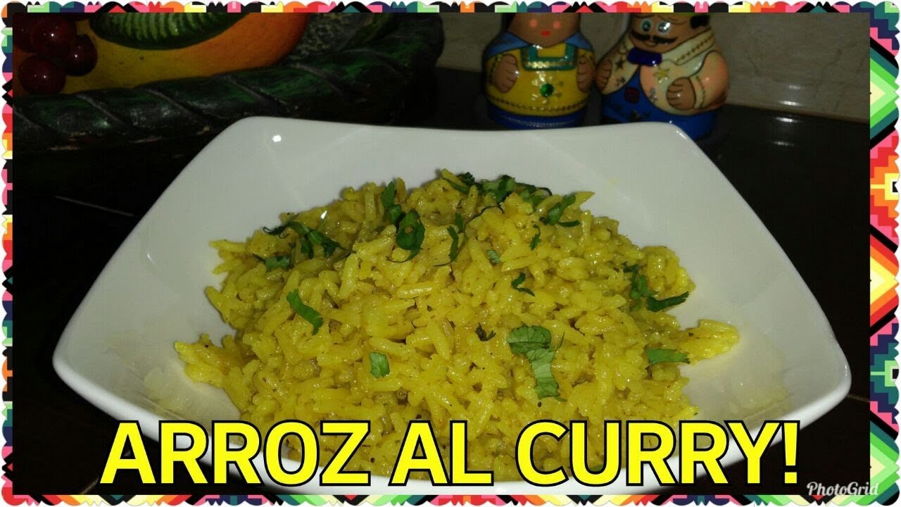 Arroz al curry,delicioso y aromático!
