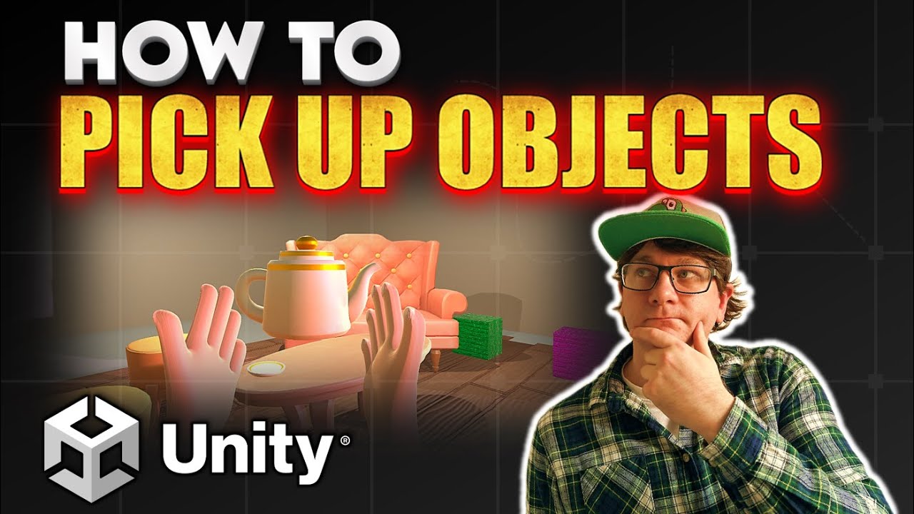 HOW TO PICK UP OBJECTS IN UNITY - BITE SIZE GAME DEV TUTORIAL
