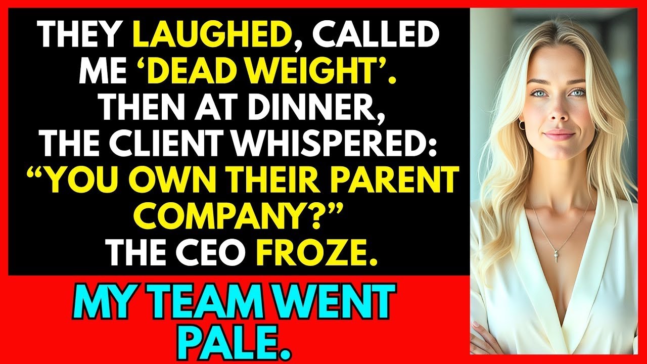 “I Was Useless,” They Said to the Client — Until the Client Learned I Owned Their Parent Company...