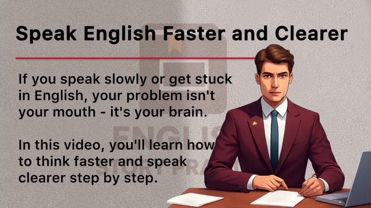 Speak English Faster and Clearer - Fix Your English Fluency from the Root🔥|| Improve Your English✅
