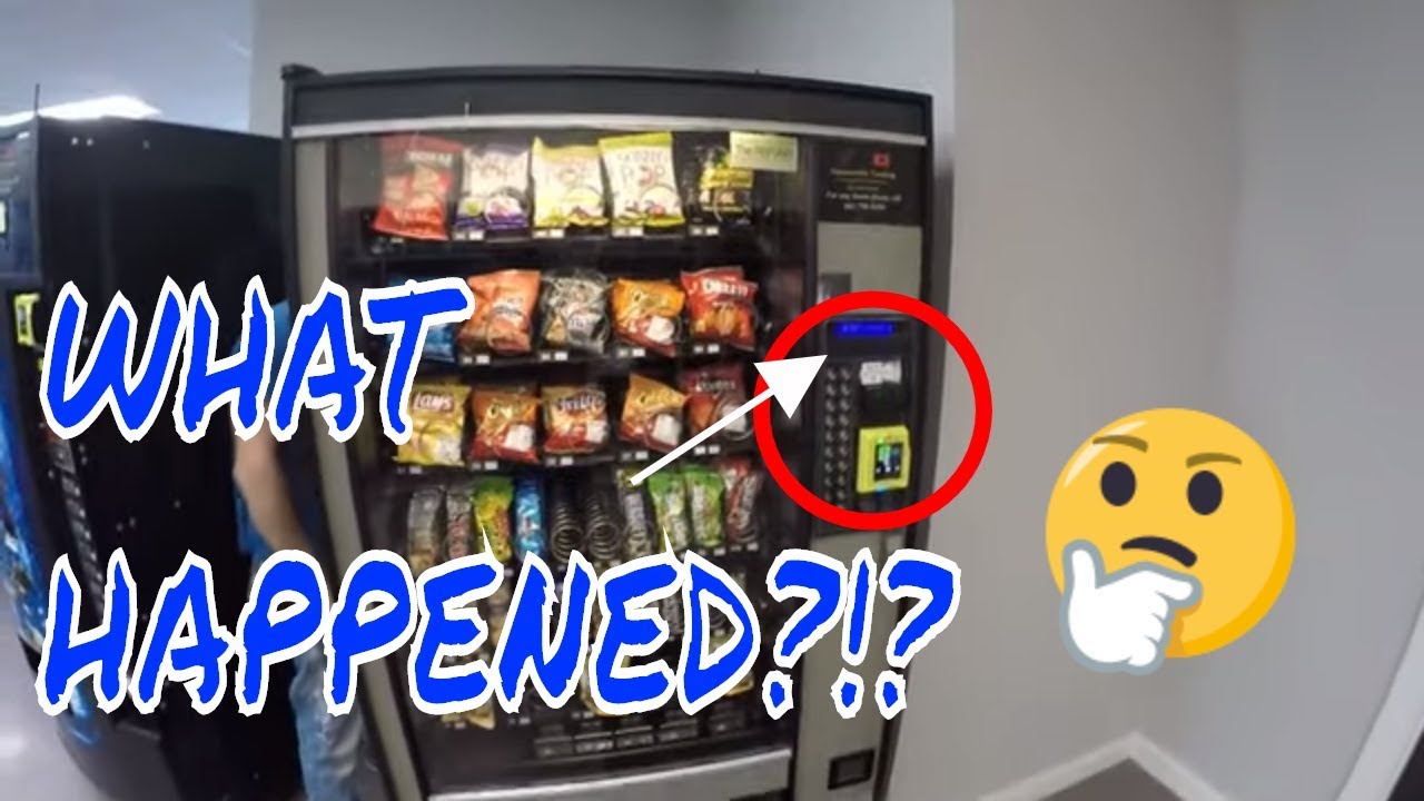 Full vending machine service at salsa bottling plant | Had to fix a machine