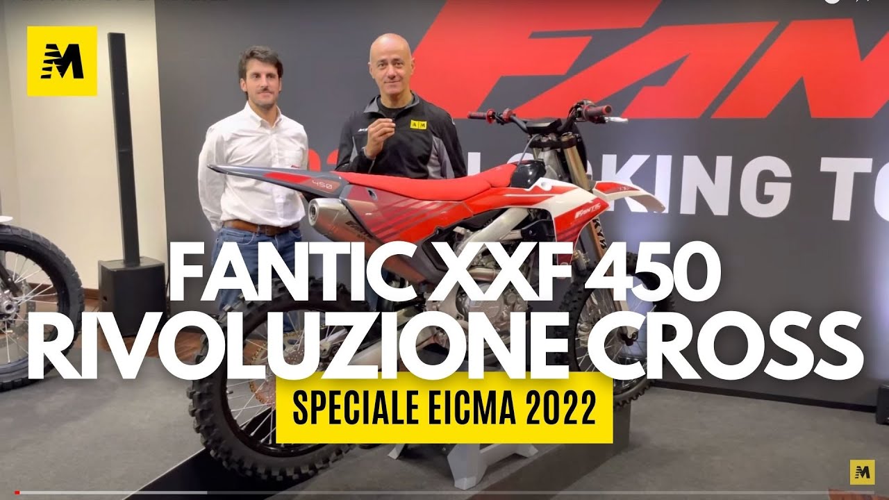 Fantic XXF 450: rivoluzione cross! || Speciale EICMA 2022