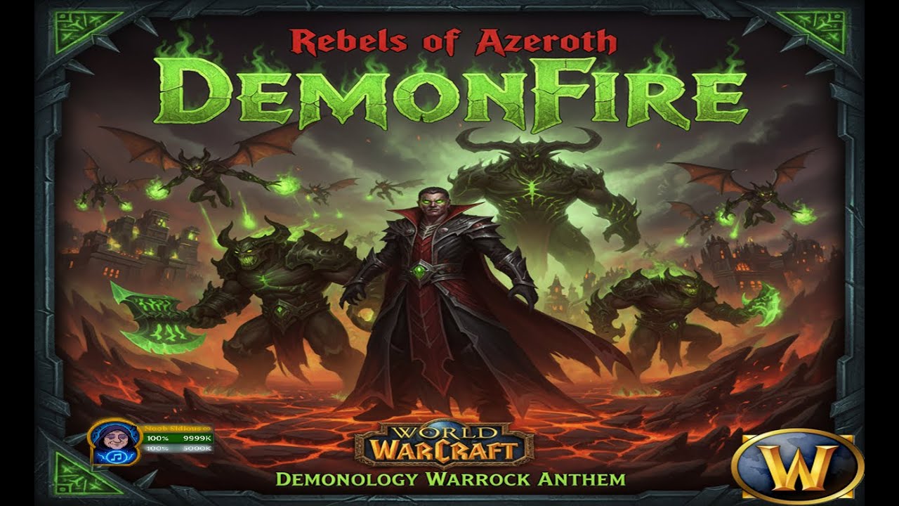 🎧CAST DEMONFIRE. WATCH THEM BURN 🔥 | Warlock Rock Anthem