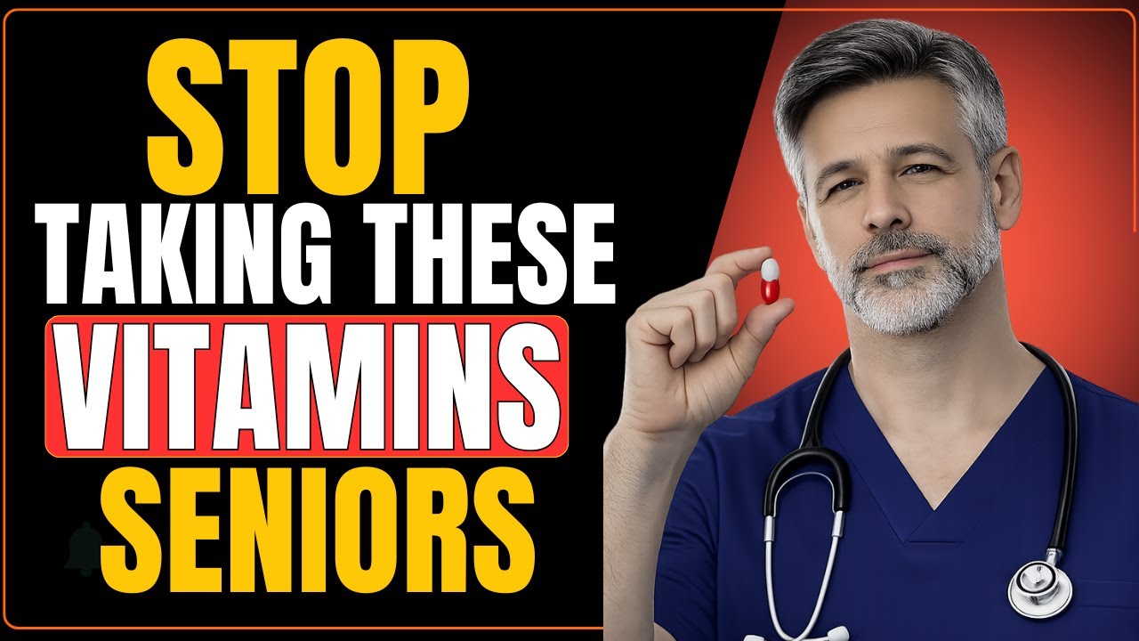 Over 60?  4 Vitamins You Should NEVER Take — and 4 You MUST Take Daily (Doctor Explains)