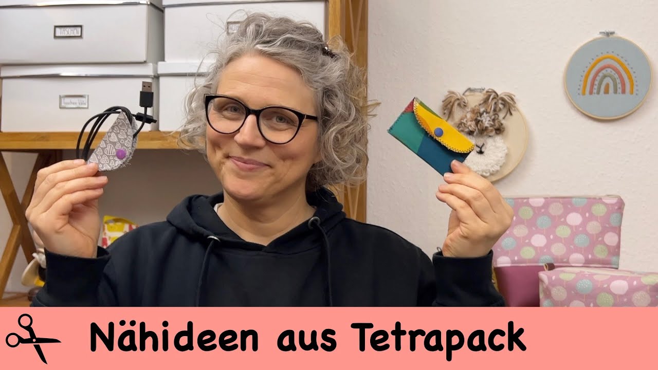 Kleine Nähideen mit Tetrapack