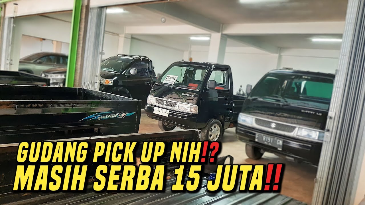 GREBEK GUDANG NYA MOBIL PICK UP BEKAS MURAH❗MASIH SERBA 15 JUTA AJA KONDISI SPR ISTIMEWAH FUTURA SS