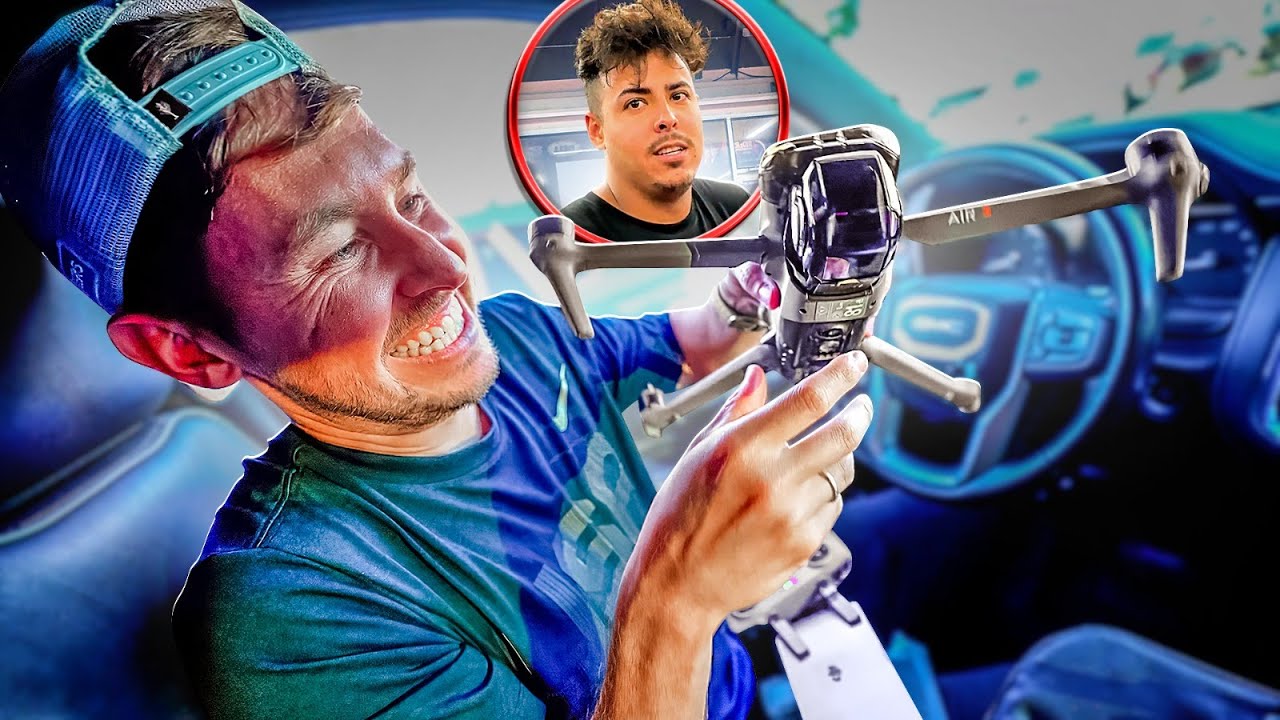 COMPREI UM DRONE ESPIÃO!!