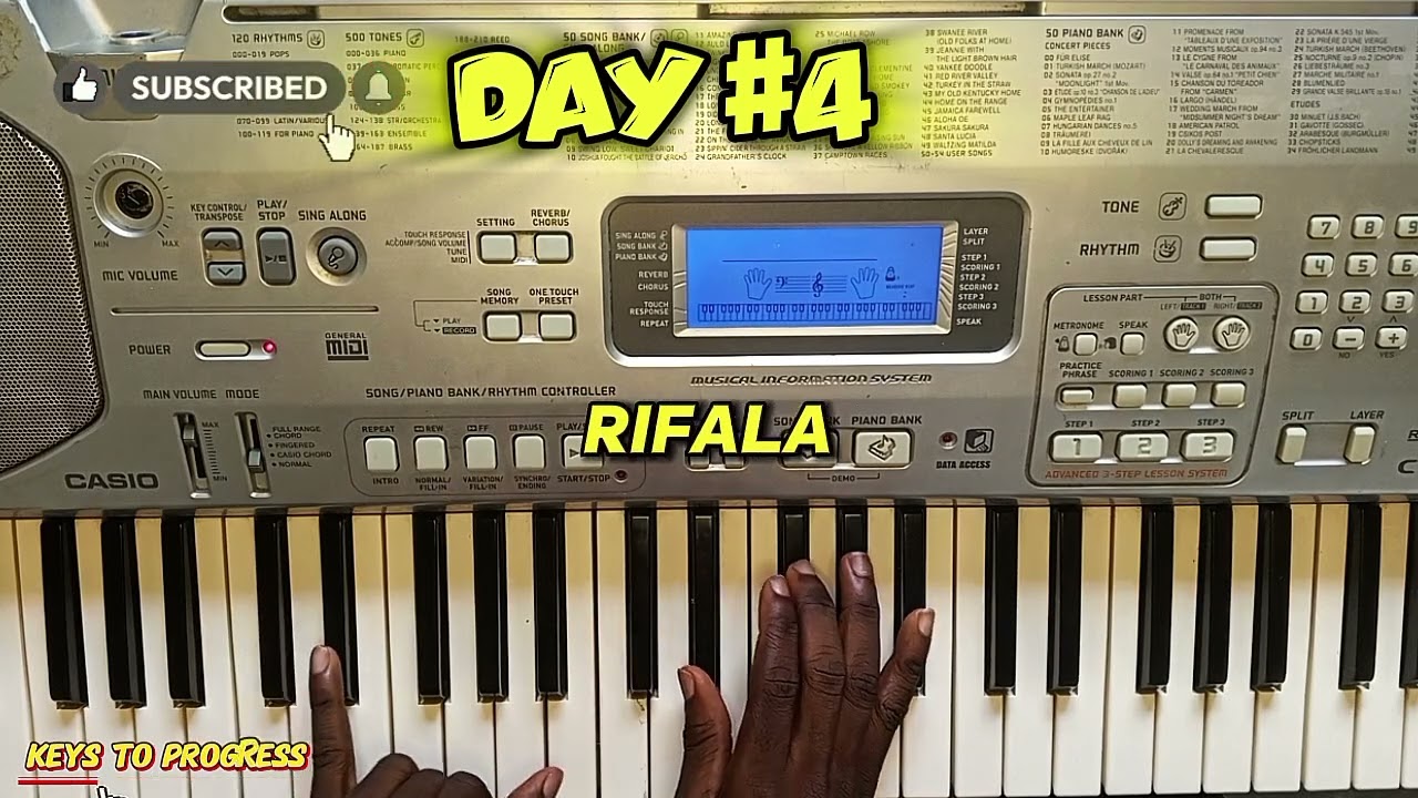 DAY 4 OF 30 DAYS PIANO CHALLENGE 
