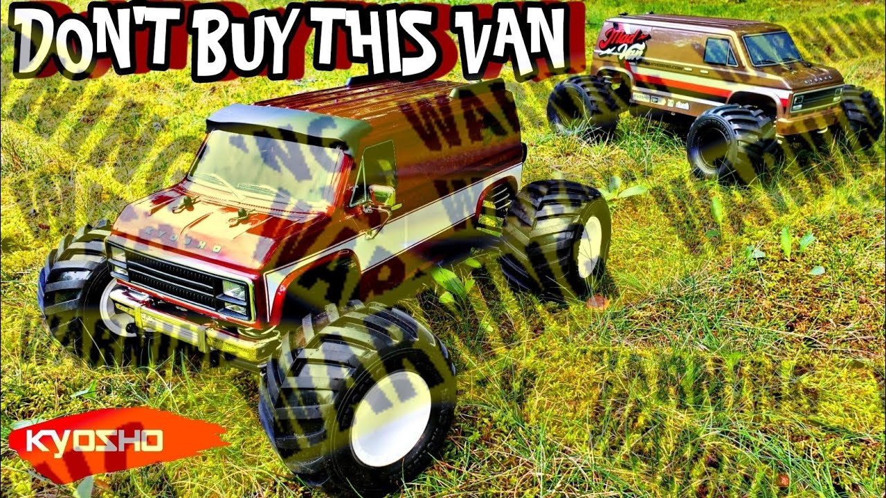 Распаковка бесщеточного электровелосипеда Kyosho MAD VAN VE