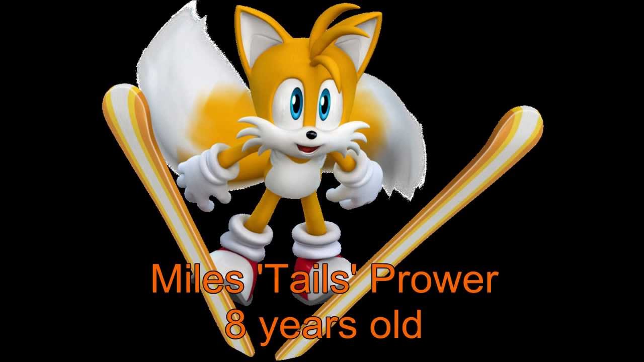 The Sonic Character's Ages - Youngest to Oldest