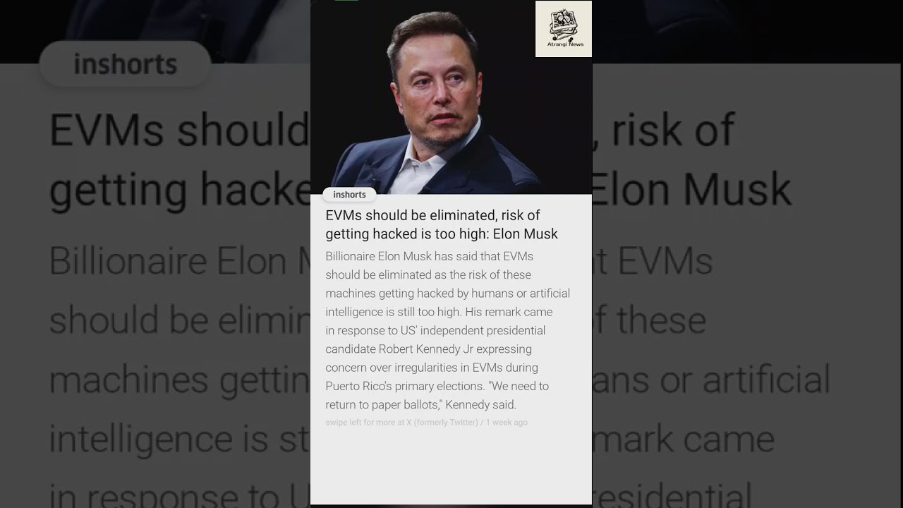 Elon Musk told EVM getting hacked