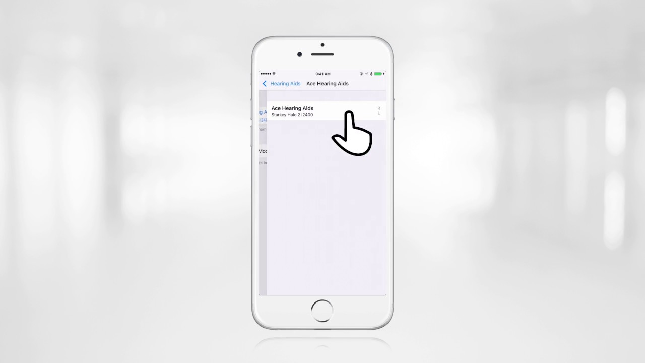 Pairing Starkey Halo Hearing Aids with a Patient’s iPhone