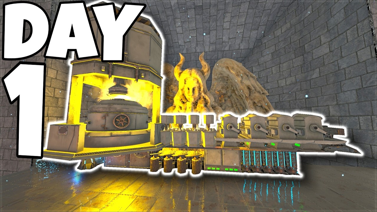 How 2 YouTubers Claimed ARK&rsquo;s First Golden Angel Cave (BROKEN)- ARK PvP