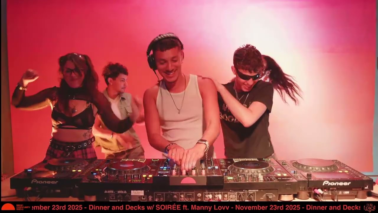 Dinner and Decks w/ SOIRÉE ft. Manny Lovv | MCR DJ Set (11/23/25) | Season 8