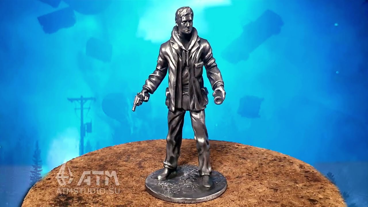 [ATM] Alan Wake 2 collectors edition handmade metal figure [Remedy Universe]