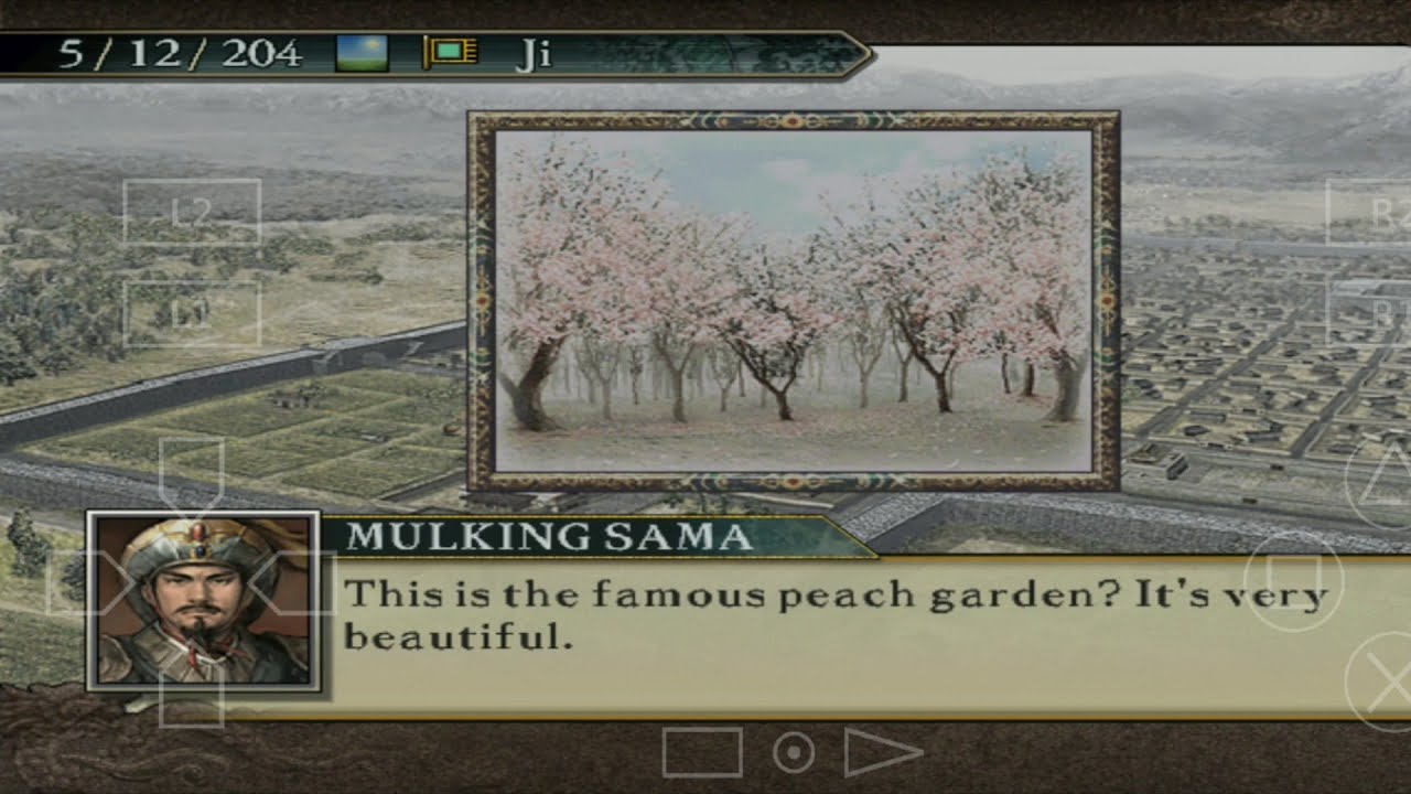 Visit Famous Places Quest Game ROTK X PS2 Aether
