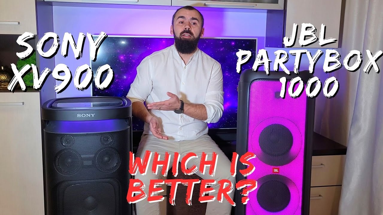 Which is better? JBL Partybox 1000 VS Sony XV900 COMPARISON Review
