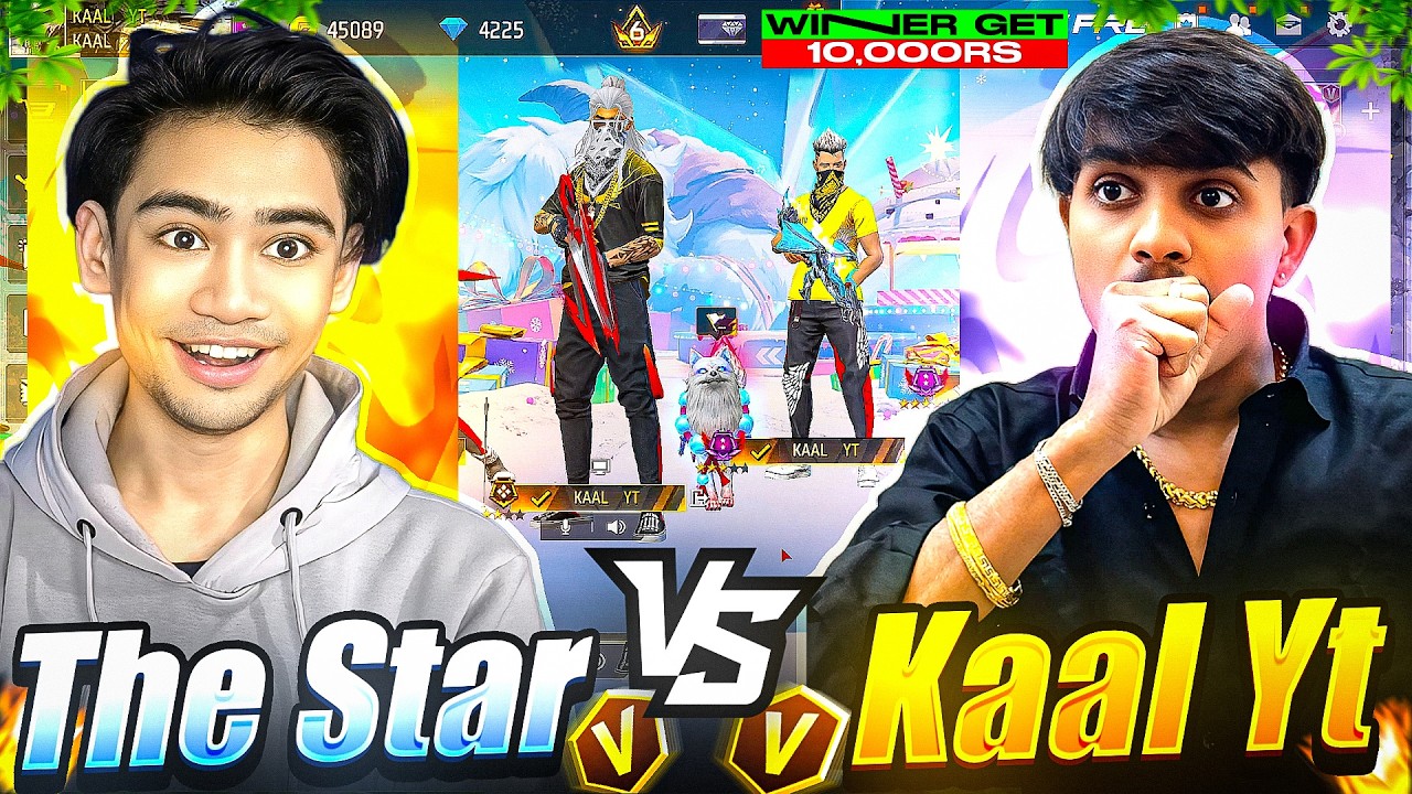 10,000 RUPEES CHALLENGE  | THE STAR VS KAAL YT || THE STAR