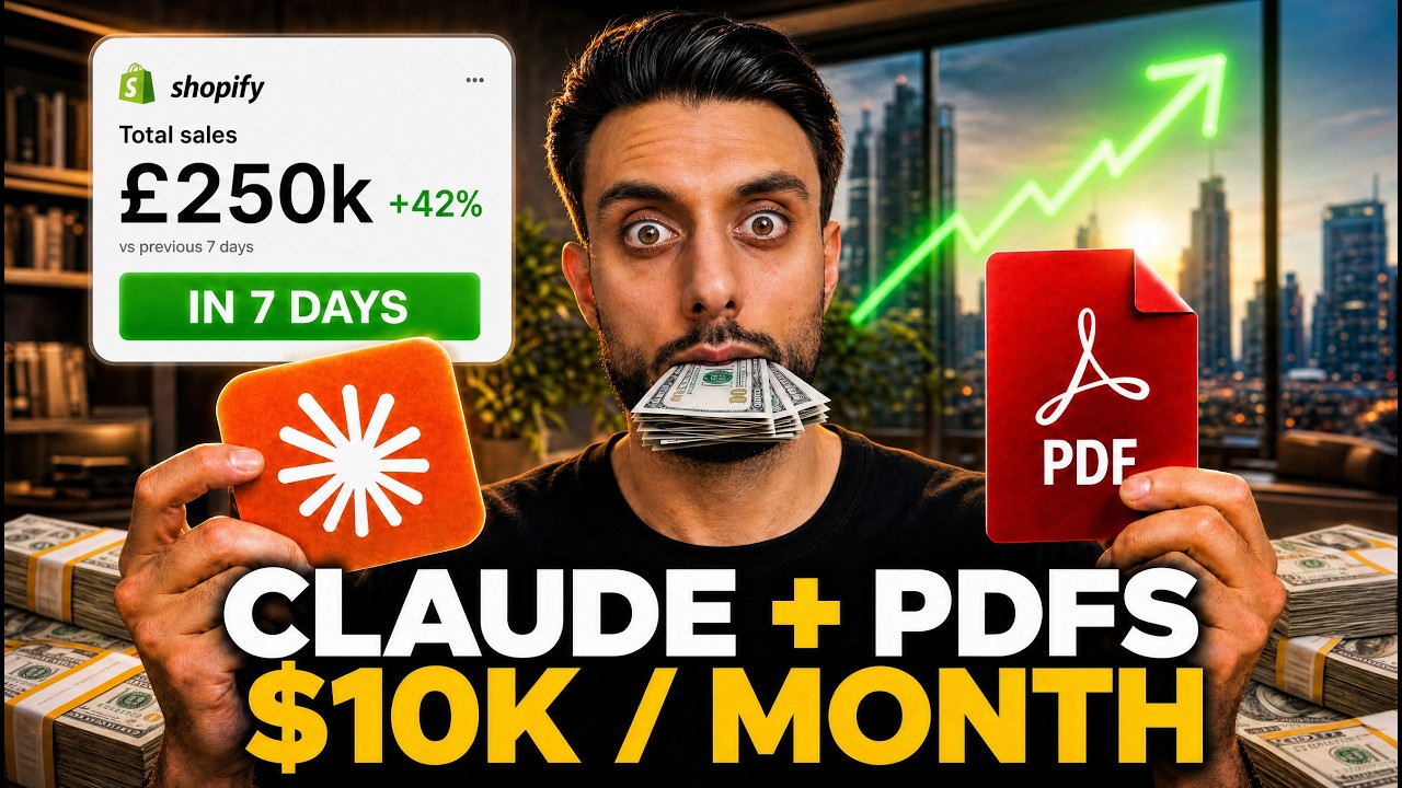 Этот новый метод с Claude AI приносит $10 тыс./мес. на продаже PDF (полное руководство)