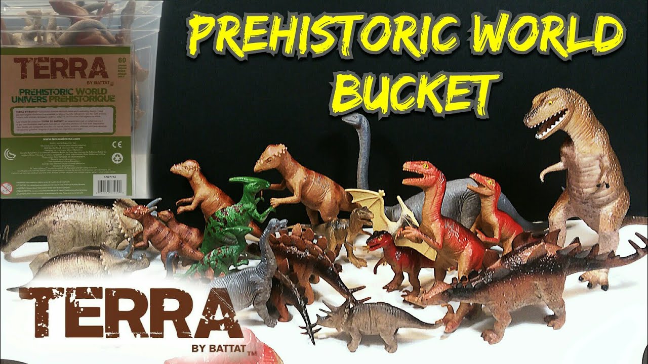 Terra by Battat Prehistoric World Bucket Review!!!