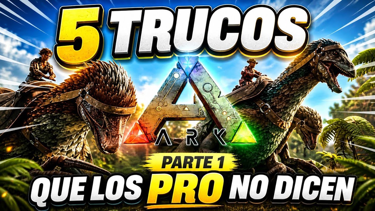 5 TRUCOS que los PROS NO TE DICEN en Ark Survival Evolved