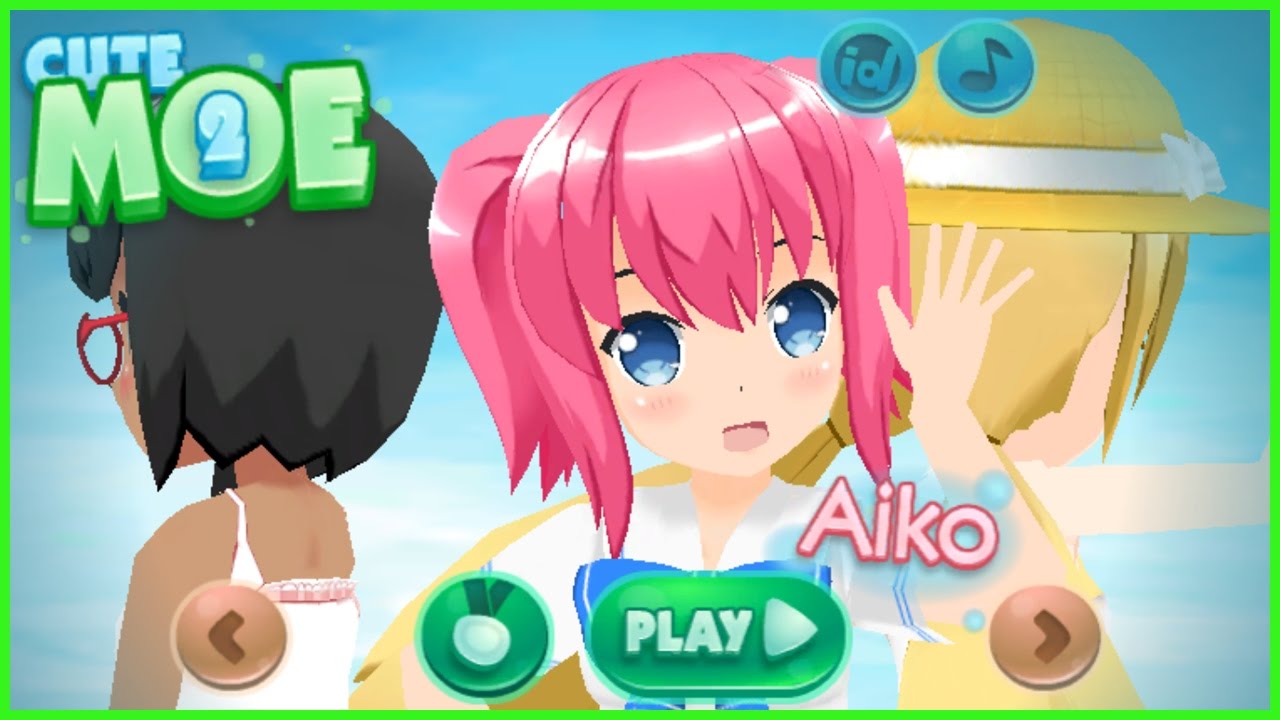 Dress Up Anime Game | "Cute Moe 3D 2 Dressup" (Free Game!)