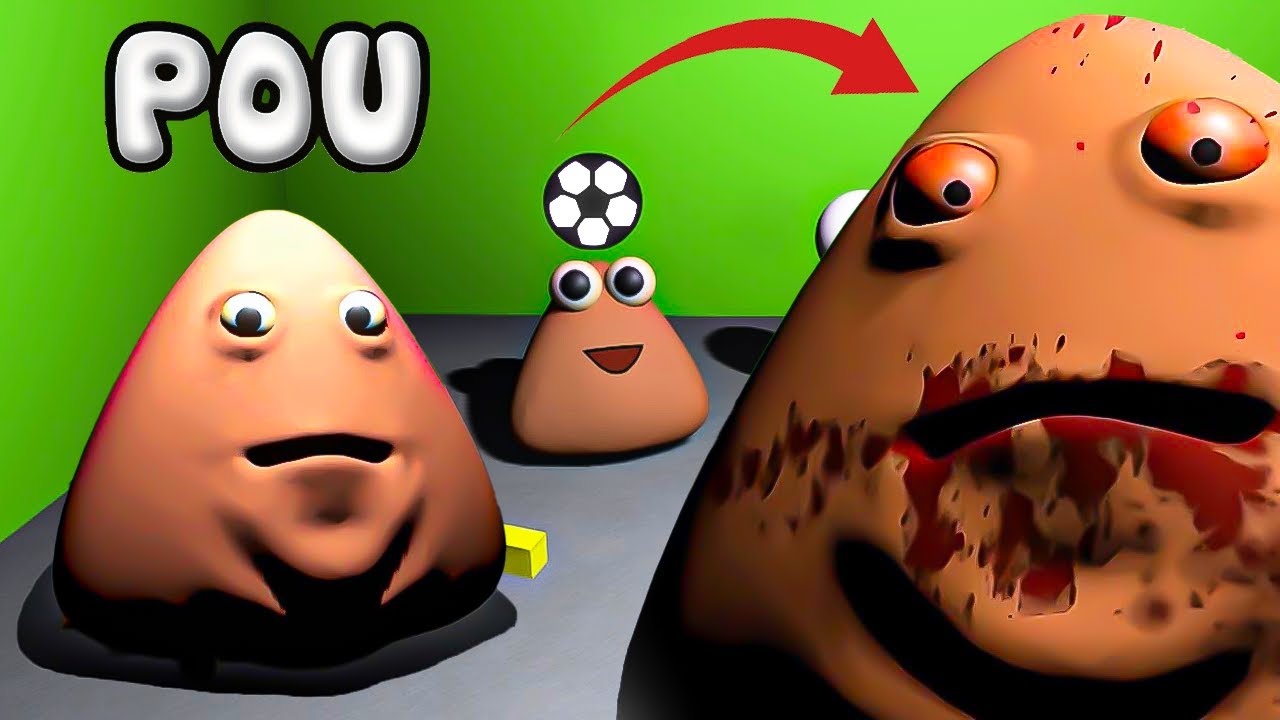POU HORROR GAME IS NOT EASY