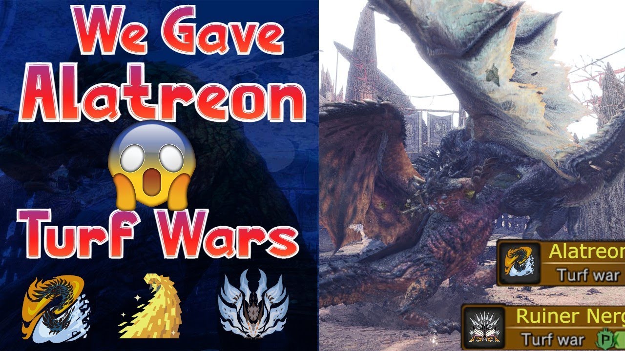 We gave Alatreon, Kulve, Safi and more Turf Wars