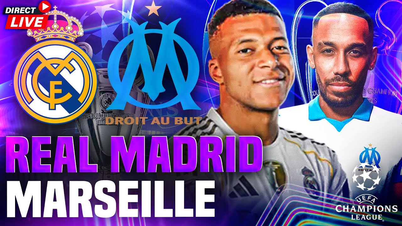 🔵⚪REAL MADRID - MARSEILLE 2-1 // Ligue des Champions // @ RAPH FOOTBALL