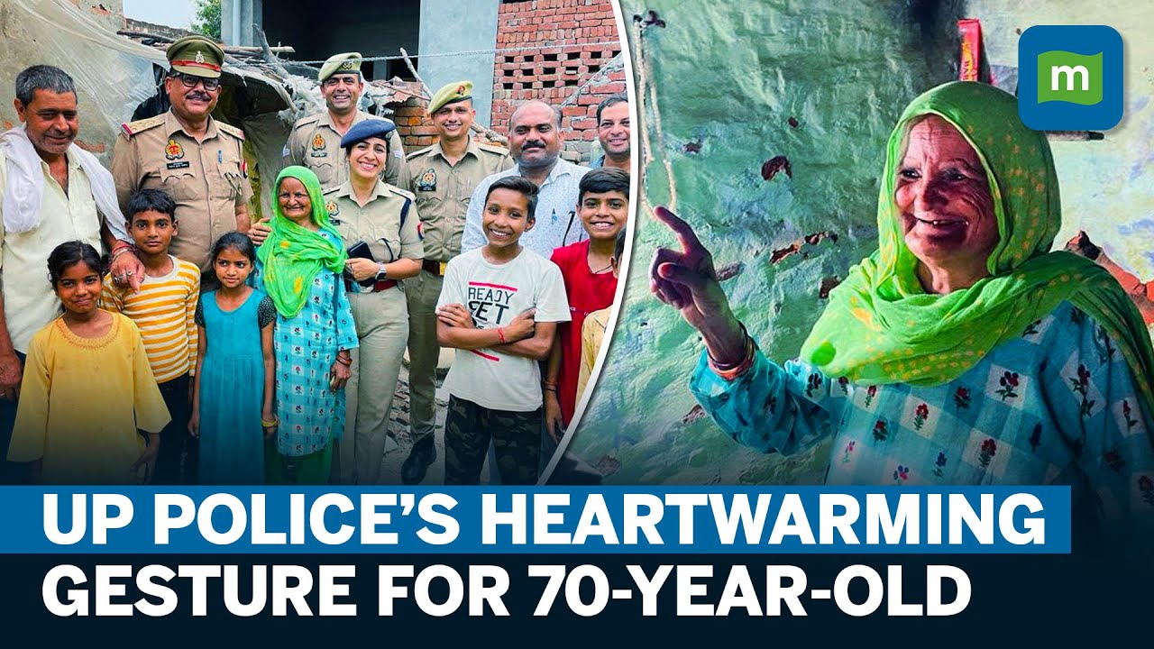 UP Police Brings Electricity to This 70-year-old’s Home | IPS Calls It ‘Swades’ Moment