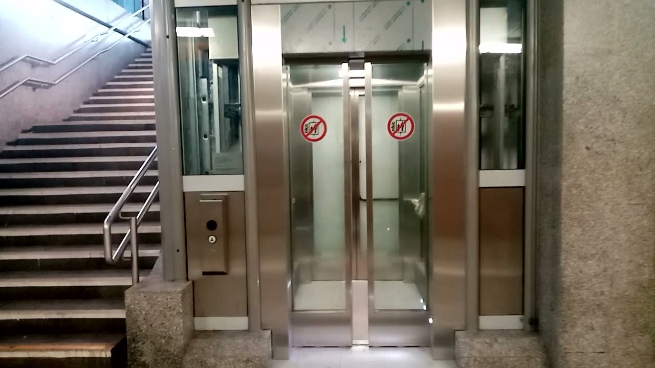 Das zweite 50 Abonnenten Special! 🥳🥳Brandneuer ThyssenKrupp Aufzug in Castrop-Rauxel Hauptbahnhof!