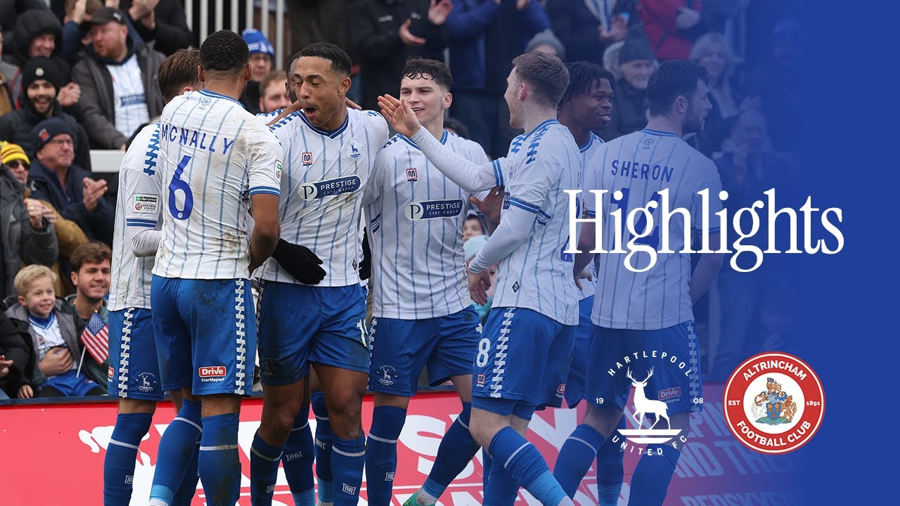 Highlights | Hartlepool United 1-0 Altrincham