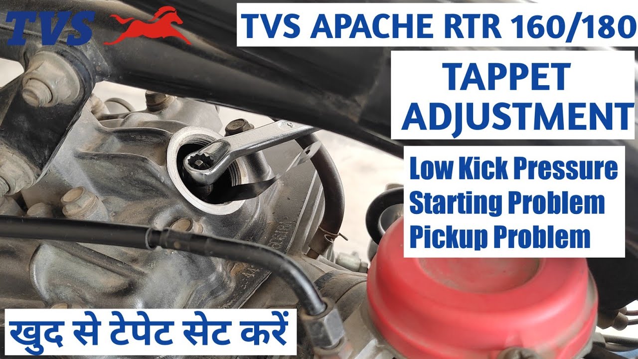 Apache Tappet Adjustment : 160/180 [Detailed Guide]