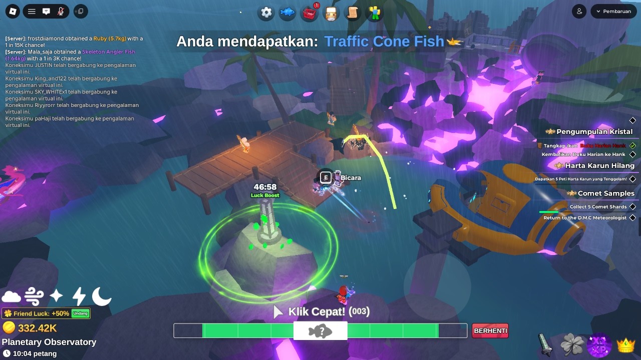 200K Luck Galaxy Storm - Event Admin Fish It H21