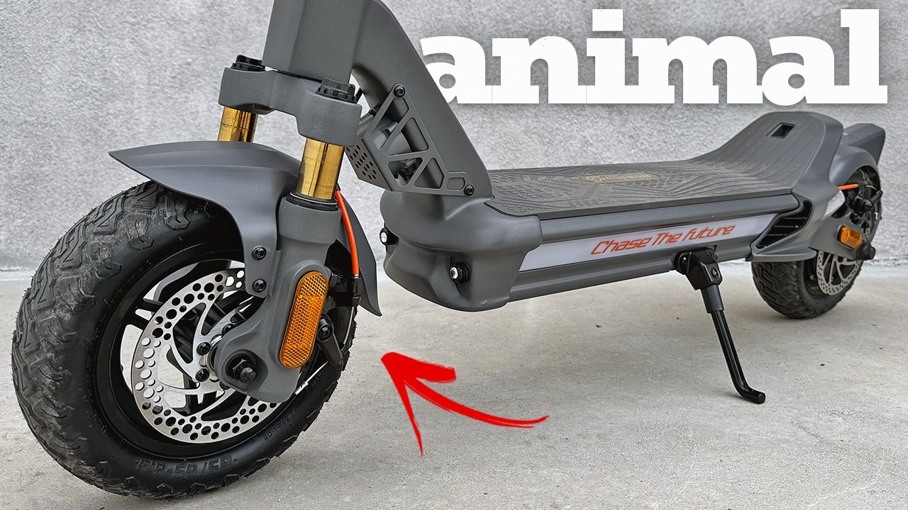 This Off Road Electric Scooter Is An ANIMAL | Cunfon RZ800 Review