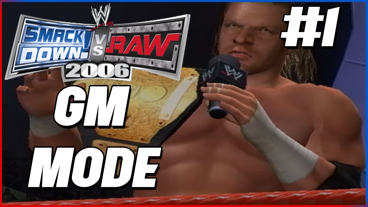 Команда SMACKDOWN! - Smackdown против Raw 2006 GM MODE #1