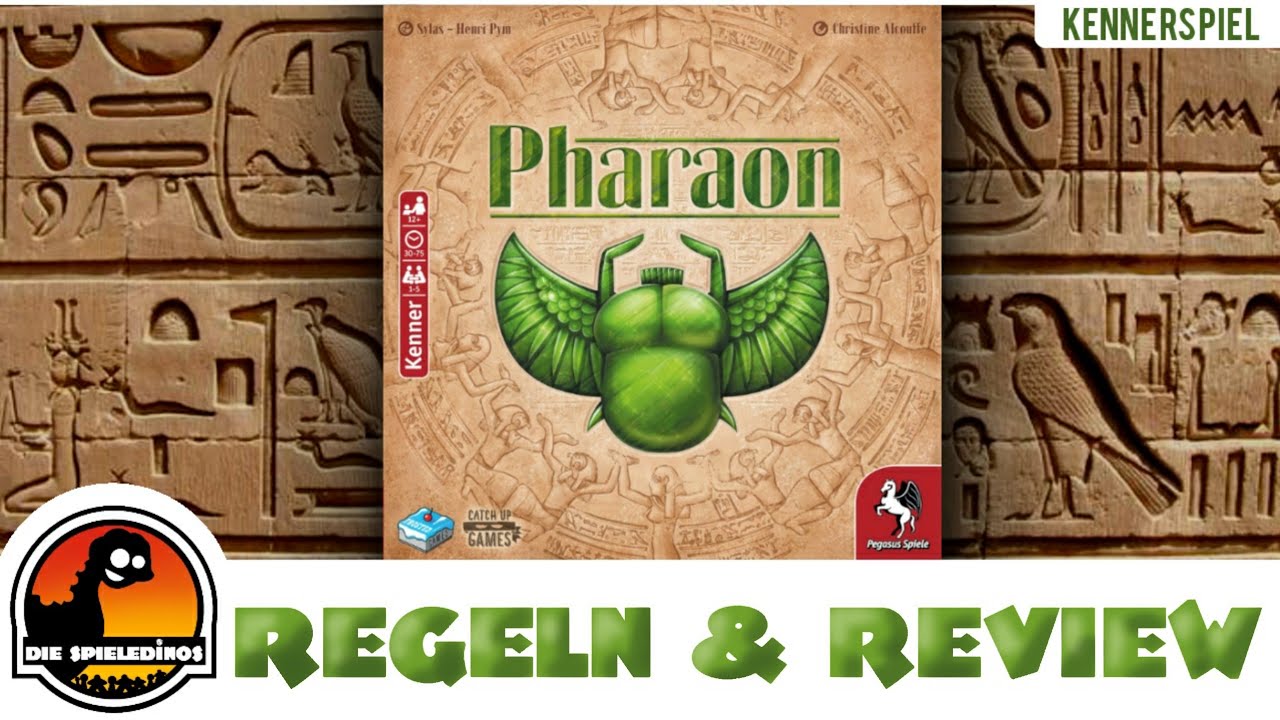 Pharaon Regeln und Rezension Brettspiel