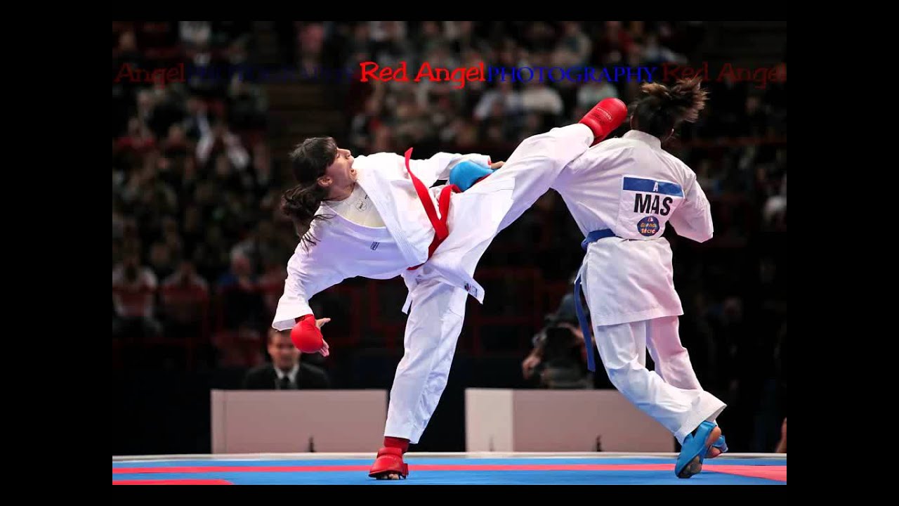 WORLD KARATE CHAMPIONSHIPS 2012. PARIS - FEMALE KUMITE -55 KG by Red Angel Photo