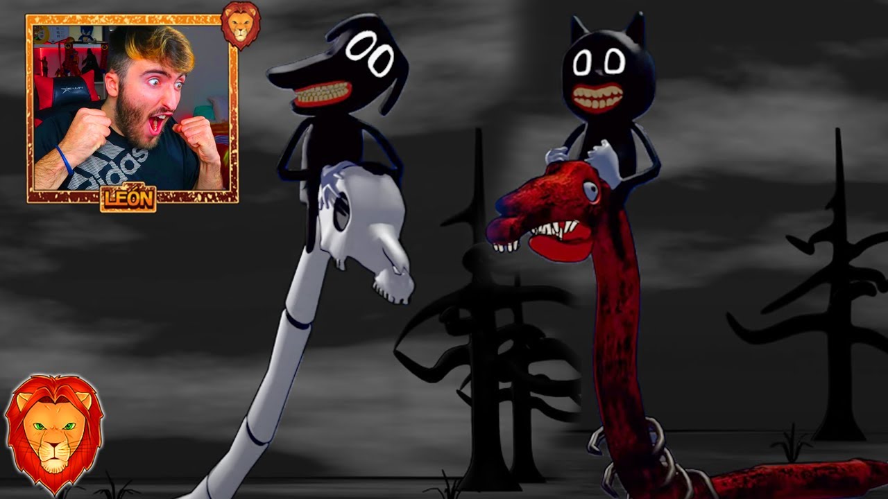 CARTOON CAT Y CARTOON DOG VS LONG HORSE Y SHORT HORSE *MUY EPICO* LA BATALLA DEFINITIVA LEON PICARON