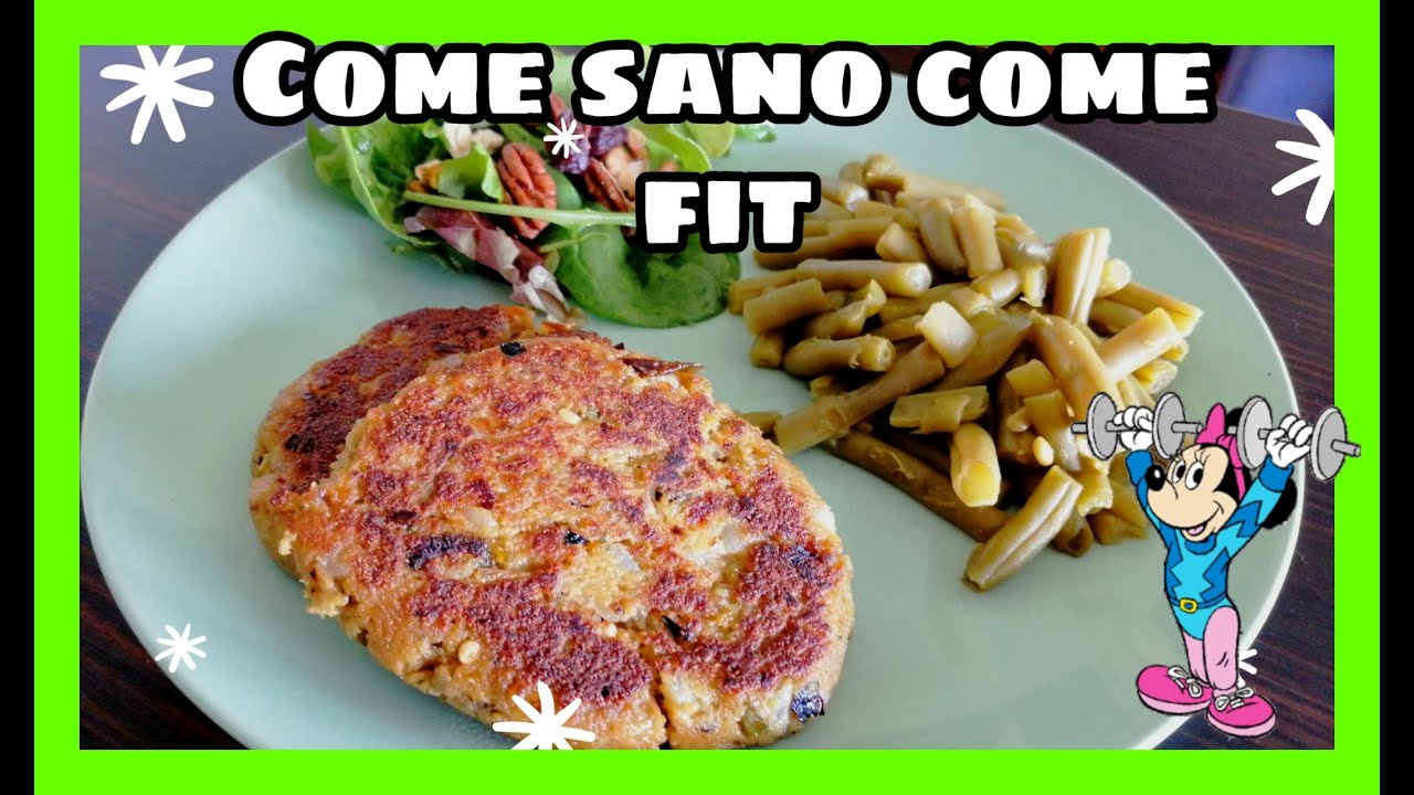 COMO HACER HAMBURGUESA "FITNESS"