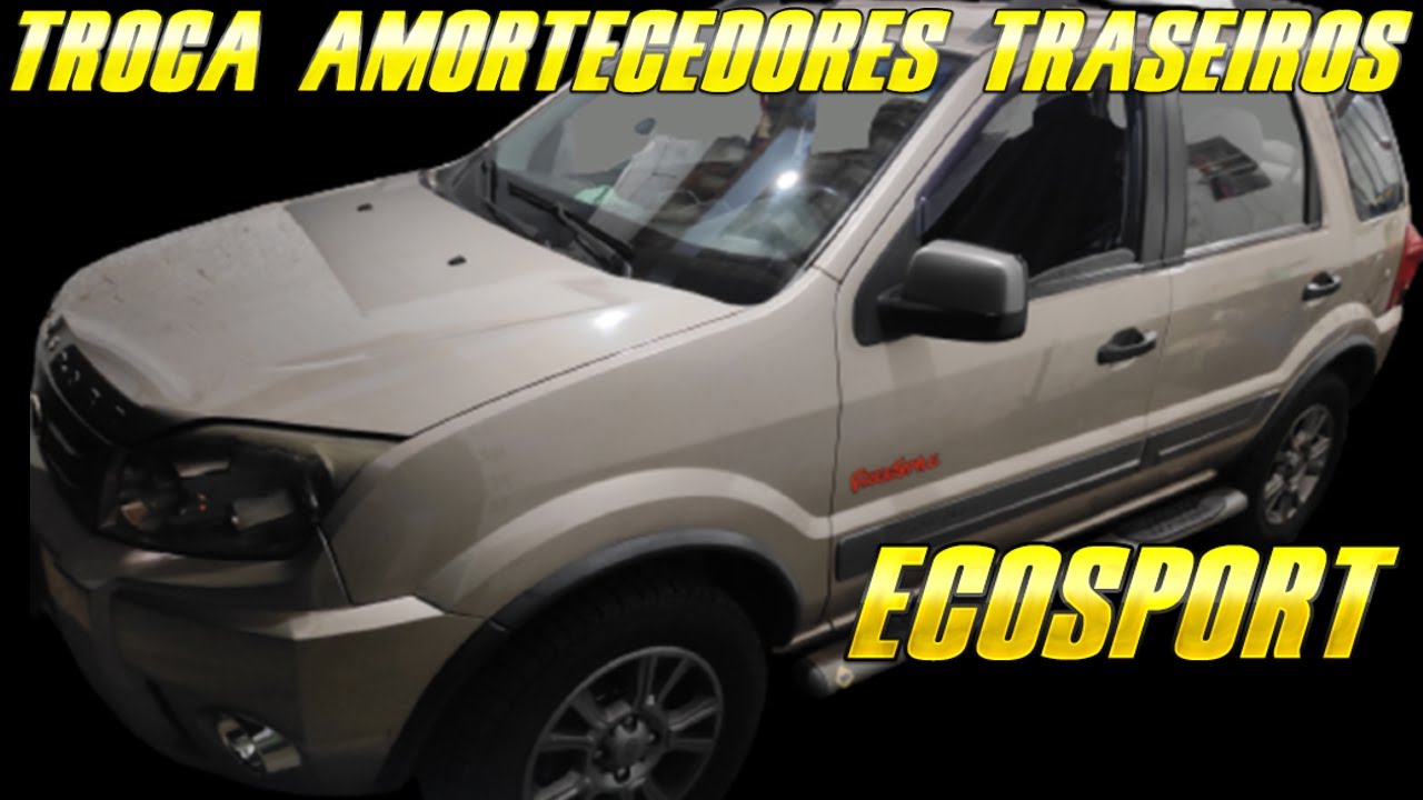 Troca dos amortecedores traseiros da ecosport.